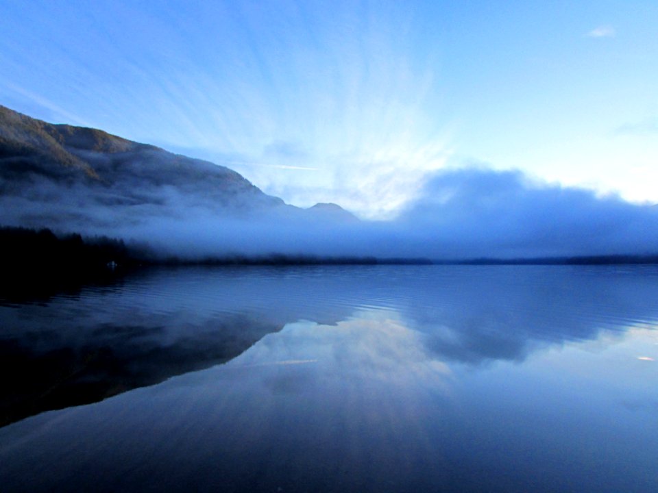 Lake Crescent at Olympic NP in WA