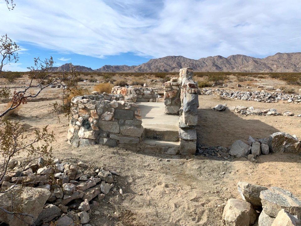Completed restoration on the Protestant altar at Camp Iron Mountain