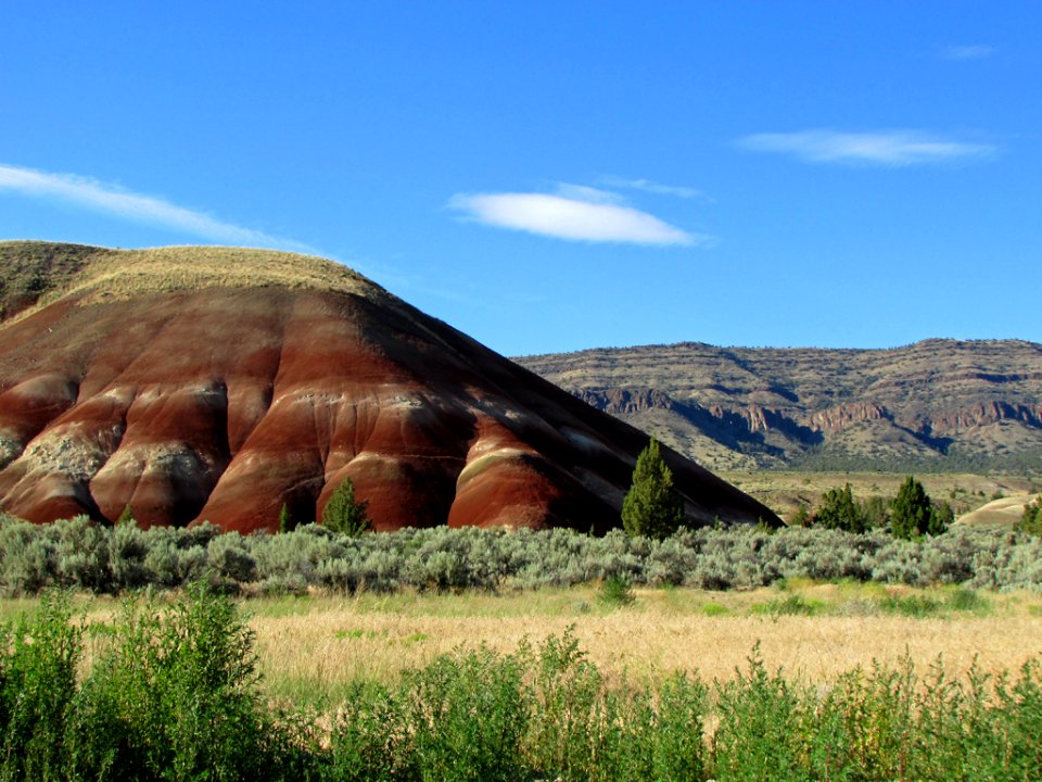 Painted Hills Unit at John Day Fossil Beds NM in OR