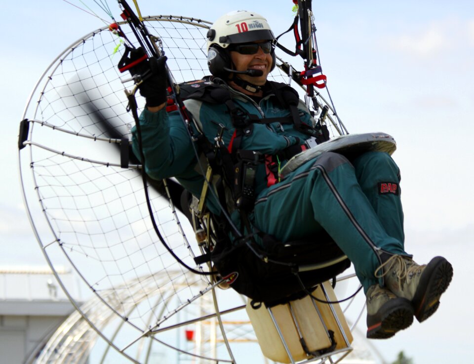 Paramotor air sport light aviation