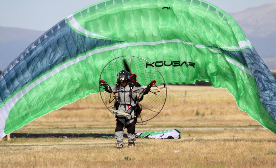 Paramotor air sport light aviation