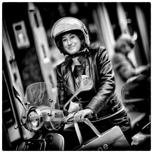 Vespa Girl photo