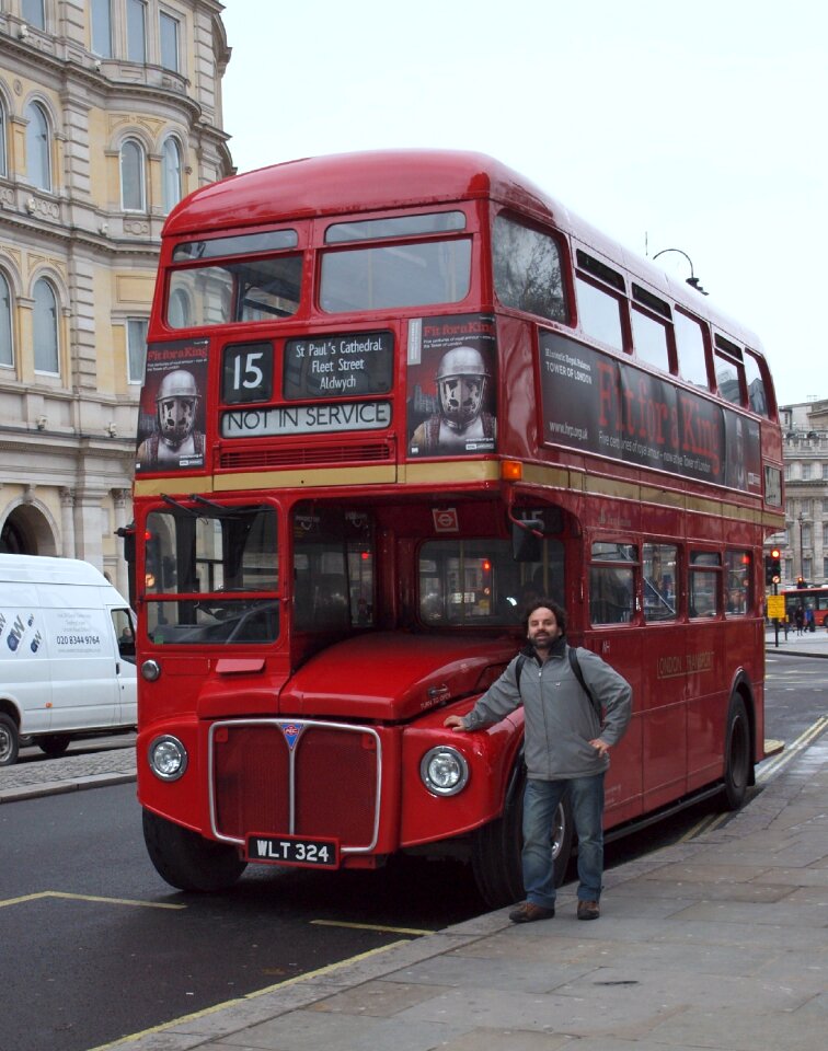 Double decker bus double decker england