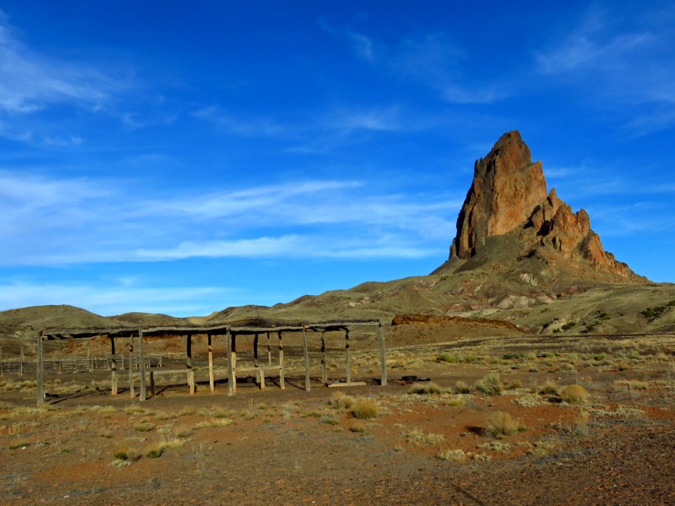 Agathla Peak at Arizona / Utah Border