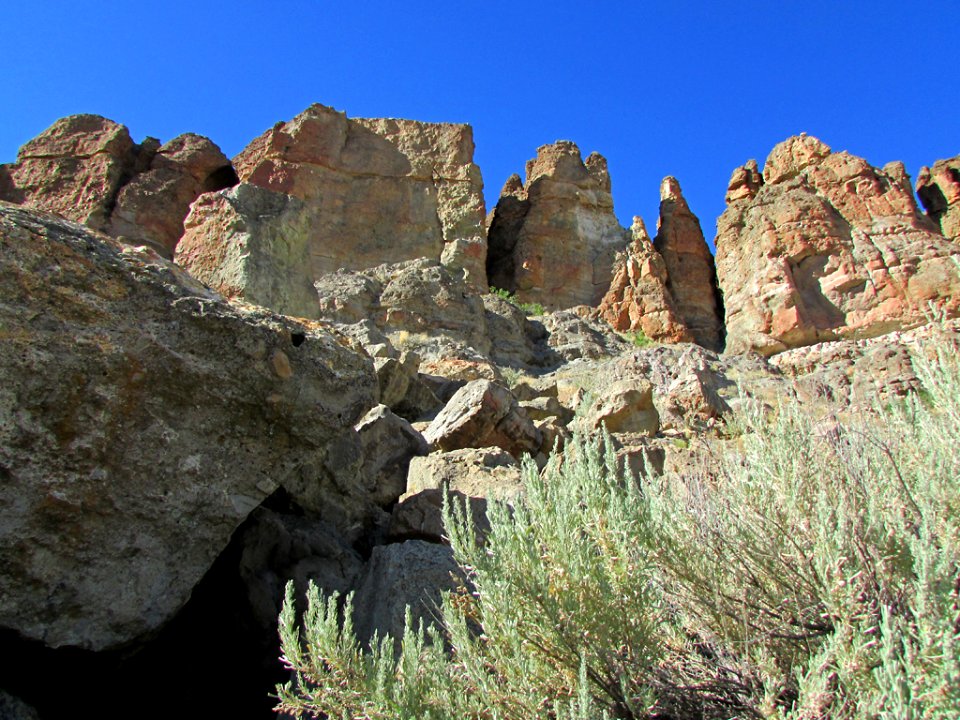 Clarno Unit at John Day Fossil Beds NM in OR