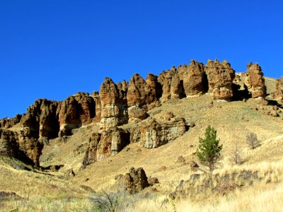 Clarno Unit at John Day Fossil Beds NM in OR