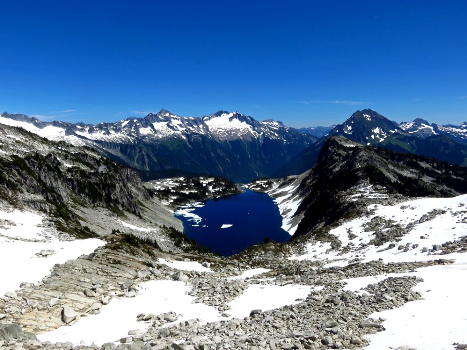 Hidden Lake at North Cascades NP in WA