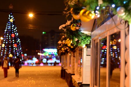 Fair winter city