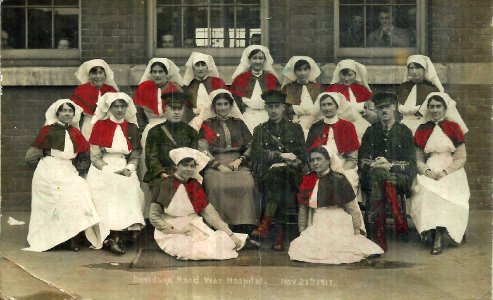 Davidson Road War Hospital, Croydon, London, England - Nov 27th, 1917