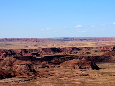 Painted Desert at Petrified Forest NP in Arizona