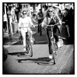 Cycling with the Shadows photo