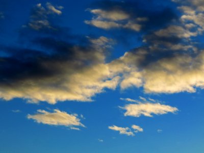 Clouds at Columbia River in Vancouver, WA