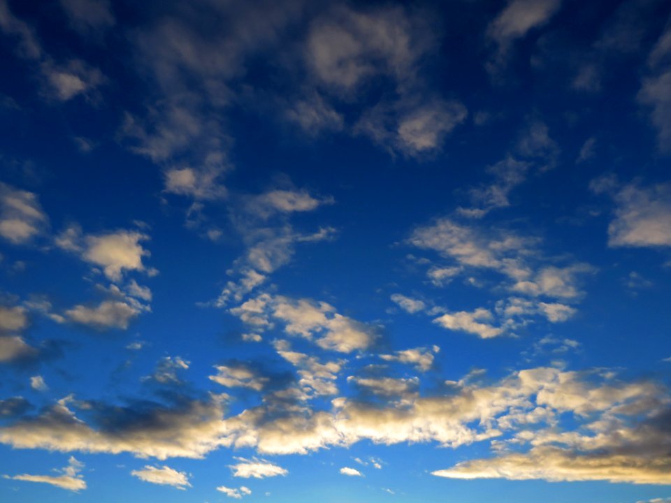 Clouds at Columbia River in Vancouver, WA