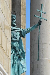 Budapest king heroes ' square photo