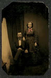 Tintype photograph