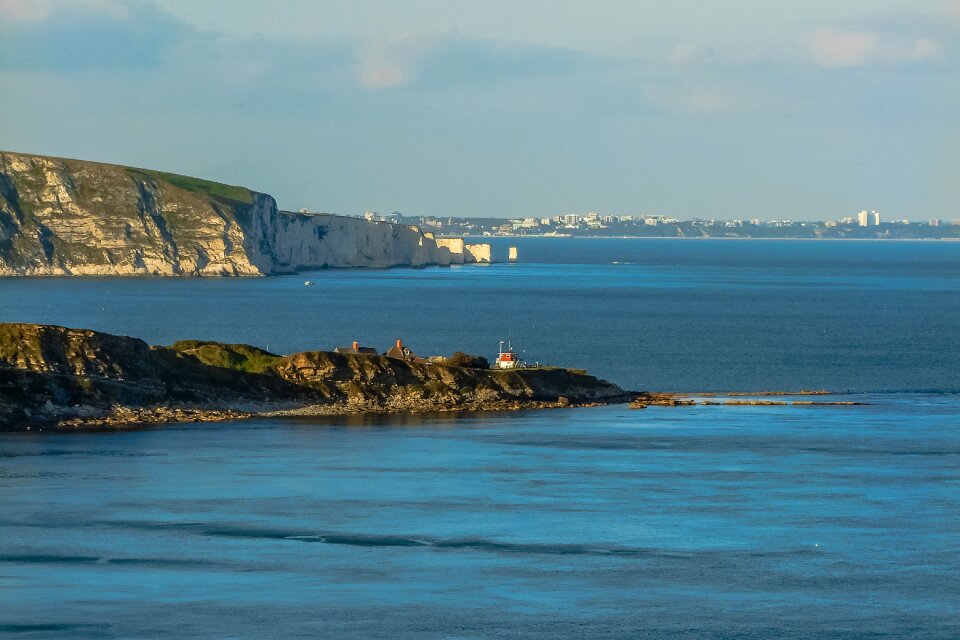 Sea swanage bay dorset