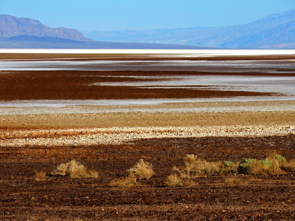 Badwater Basin at Death Valley NP in CA