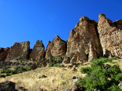 Clarno Unit at John Day Fossil Beds NM in OR