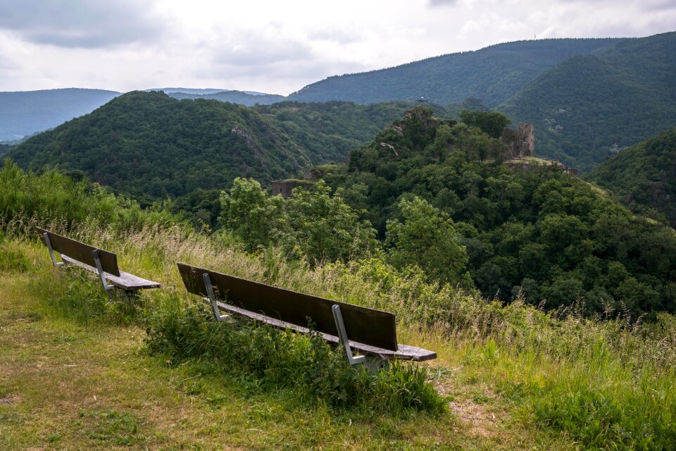 Ahr valley burgruine ruin