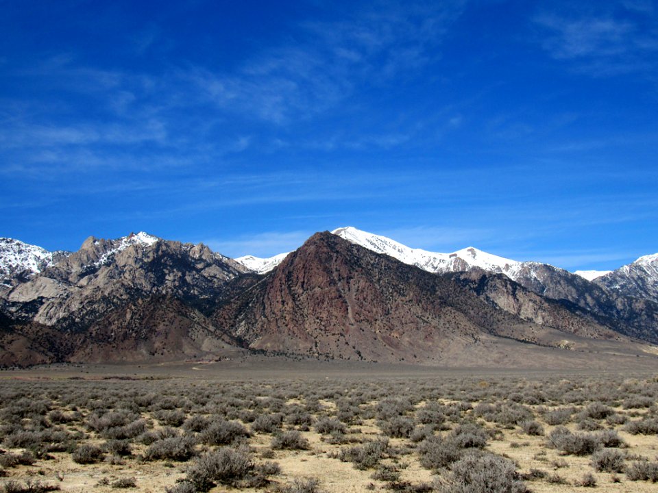 Mountain Range in Nevada