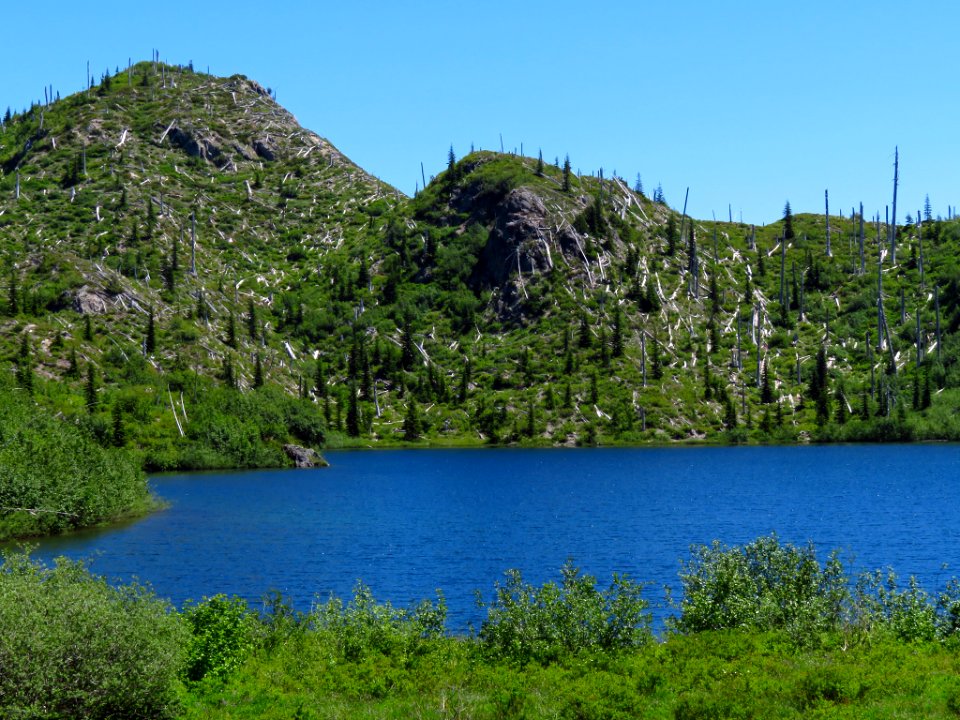 Panhandle Lake at Mt. Margaret Backcountry in WA