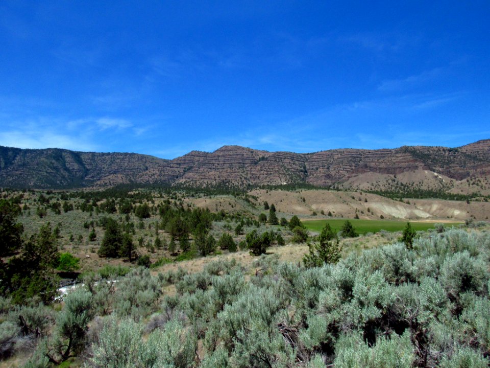 John Day River in Central Oregon photo