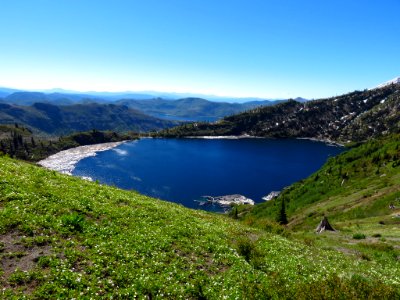 St. Helens Lake at Mt. Margaret Backcountry in WA