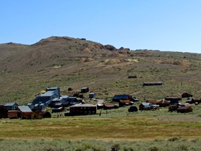 Standard Mine at Bodie Ghost Town in CA photo