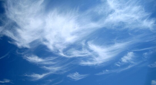 Blue blue sky sky photo