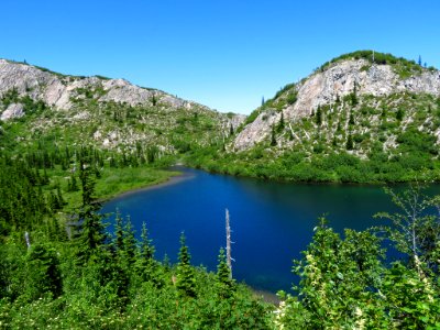 Panhandle Lake at Mt. Margaret Backcountry in WA