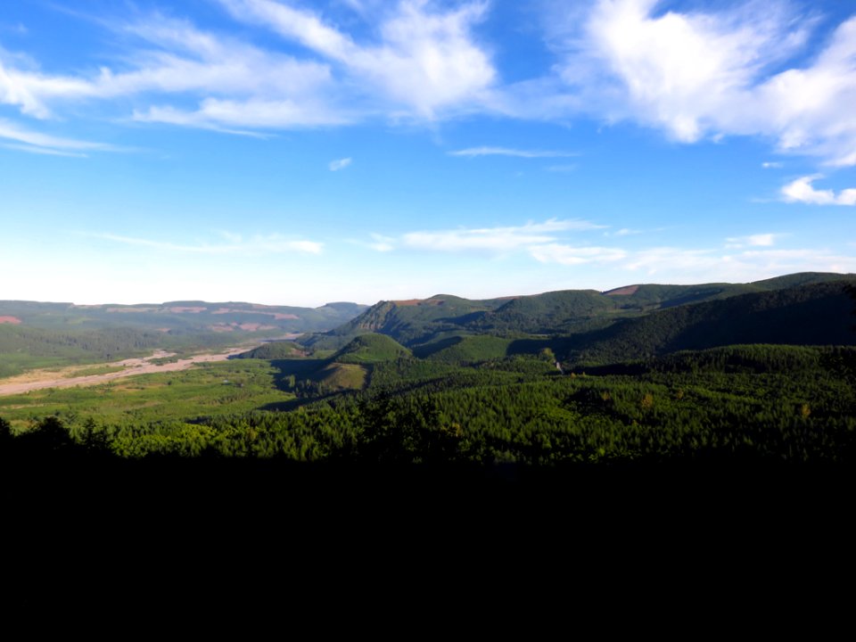 Morning at Mt. St. Helens NM in Washington