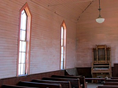 Methodist Church at Bodie Ghost Town in CA
