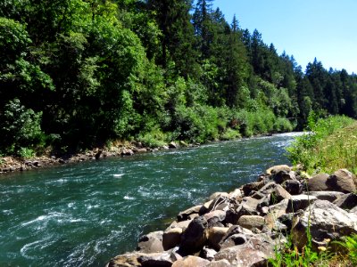 White Salmon River at Mt. Adams Wilderness in WA