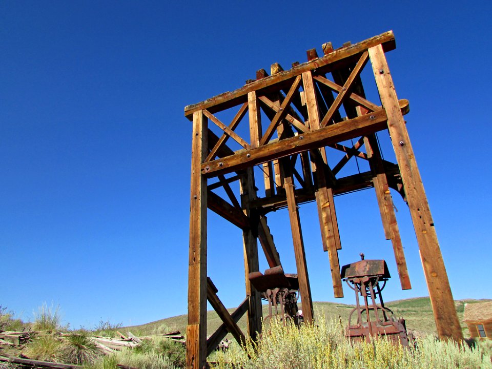Bodie Ghost Town in CA