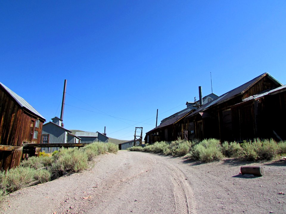 Standard Mine at Bodie Ghost Town in CA