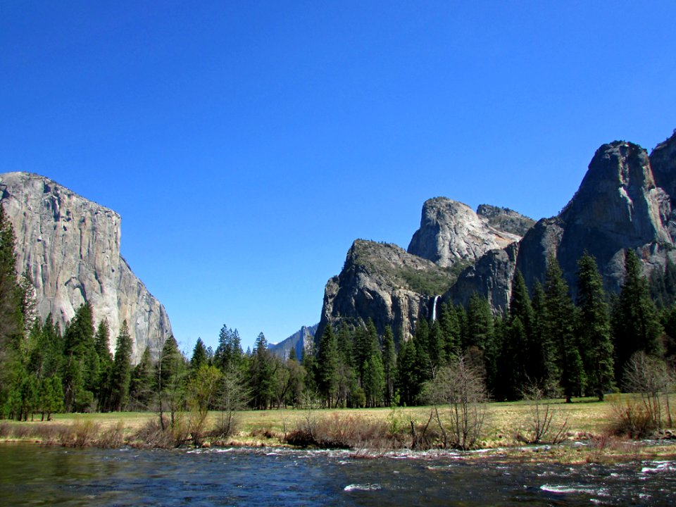 Merced River at Yosemite NP in CA