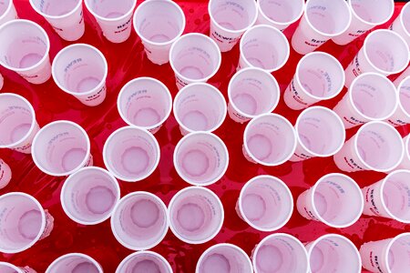 Typical cuisine disposable cups container
