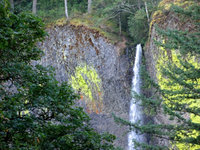 Waterfall at Columbia River Gorge in OR