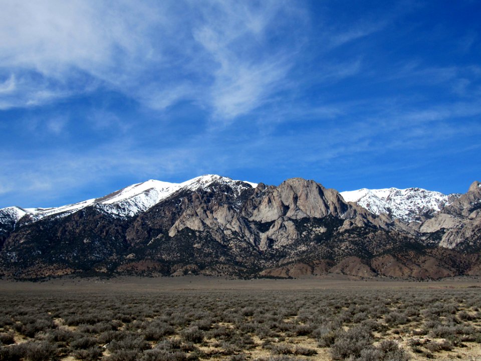 Mountain Range in Nevada