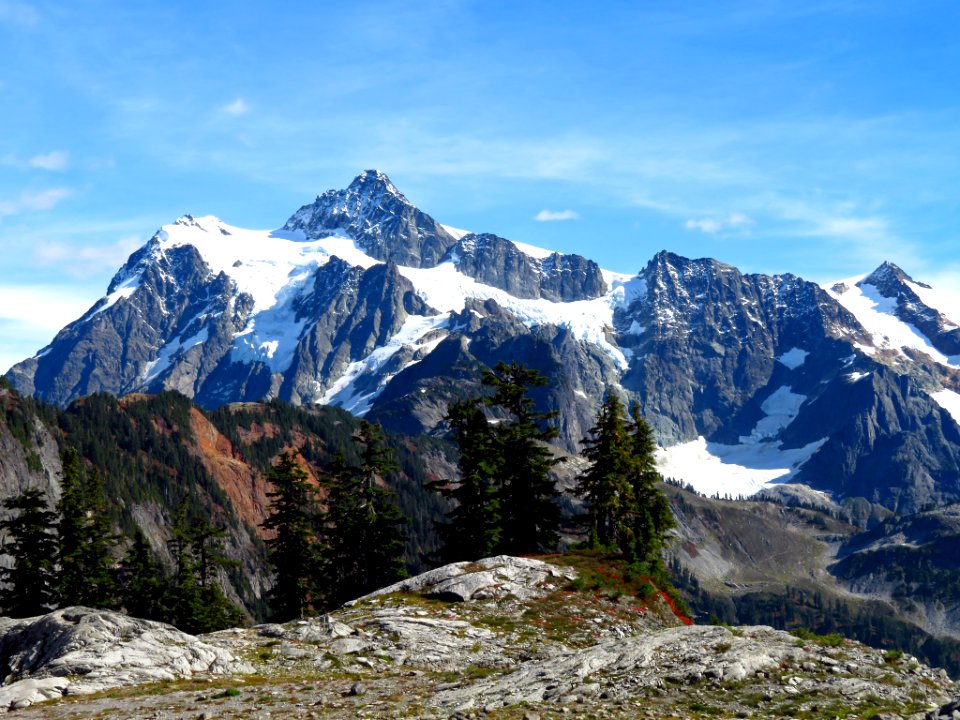 Mount Shuksan in WA photo