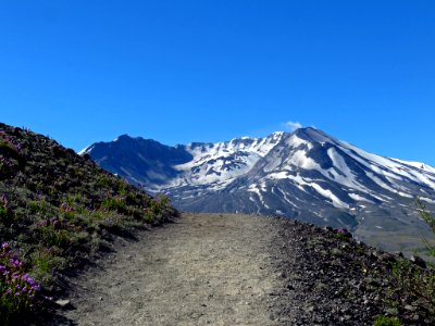 Loowit Falls Hike at Mt. St. Helens NM in Washington
