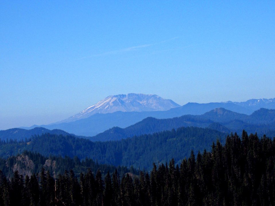 Mt. St. Helens at Tatoosh Wilderness in WA