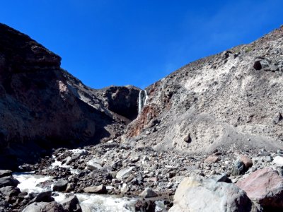Loowit Falls Trail at Mt. St. Helens NM in WA