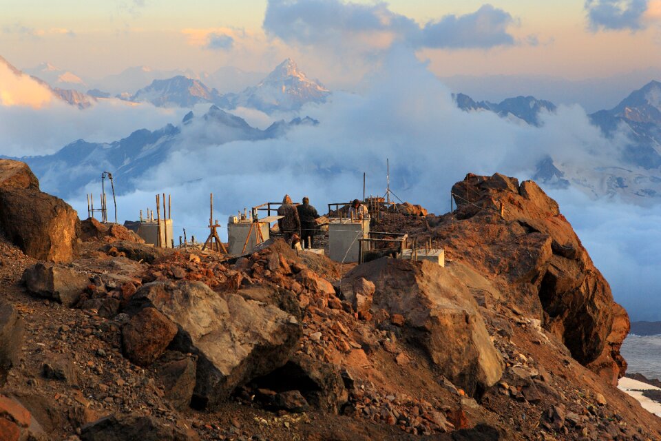 Top landscape mountains