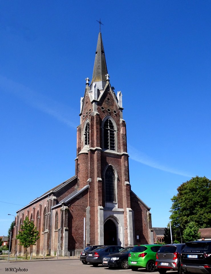 Eglise saint Joseph de Bracquegnies, Belgique.