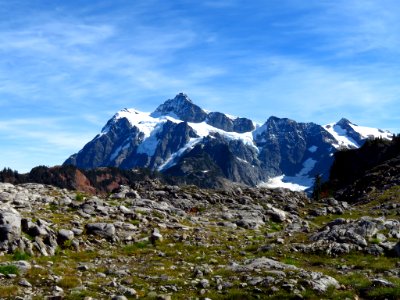 Mount Shuksan in WA photo