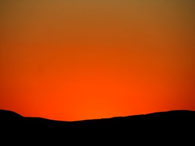 Sunset at Joshua Tree NP in CA