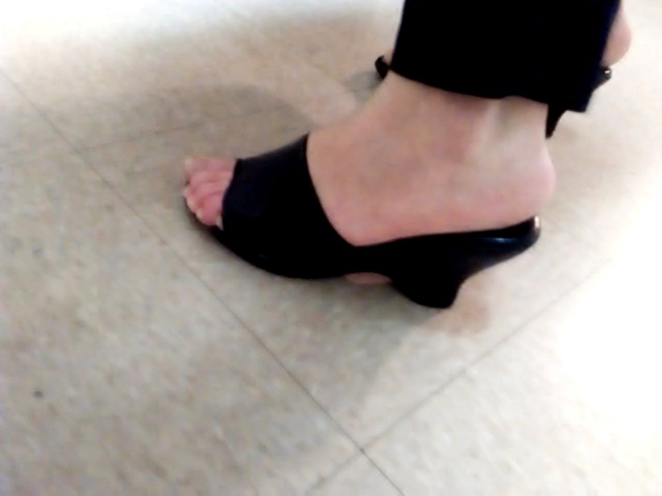 Sexy Black Mules 7