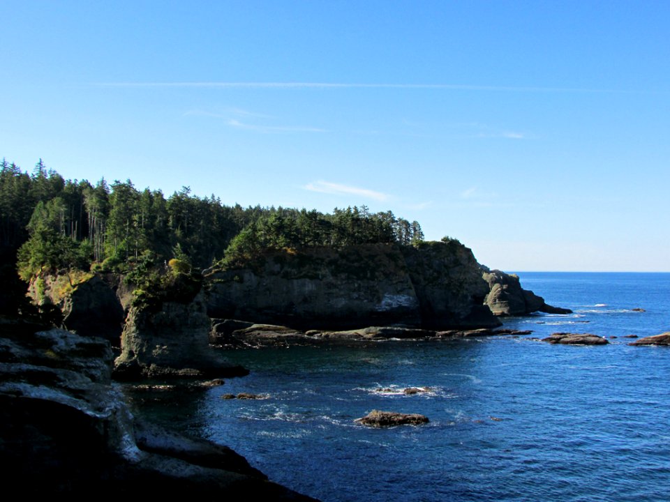 Cape Flattery at Neah Bay in WA