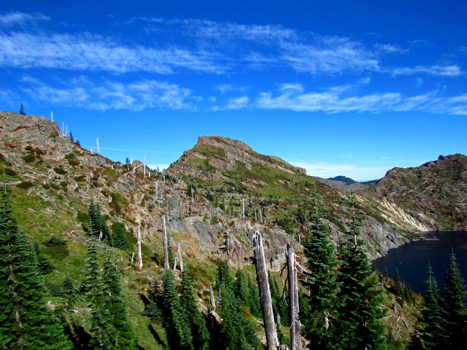 St. Helens Lake at Mt. Margaret Backcountry in WA